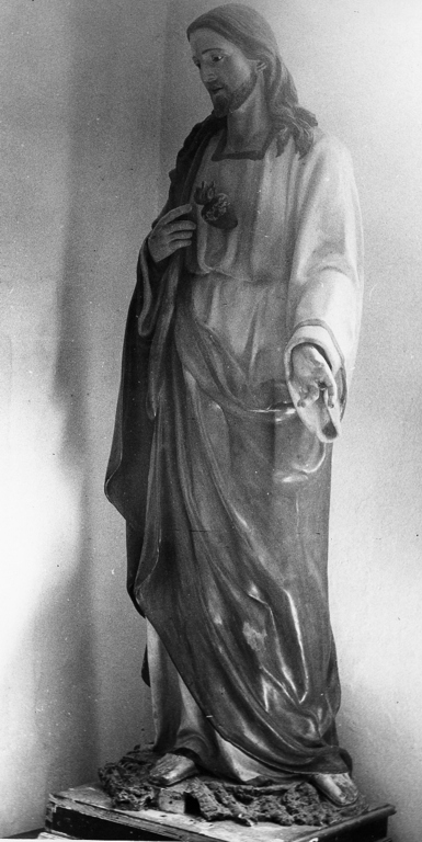 Sacro Cuore di Gesù (statua) - ambito laziale (prima metà sec. XX)