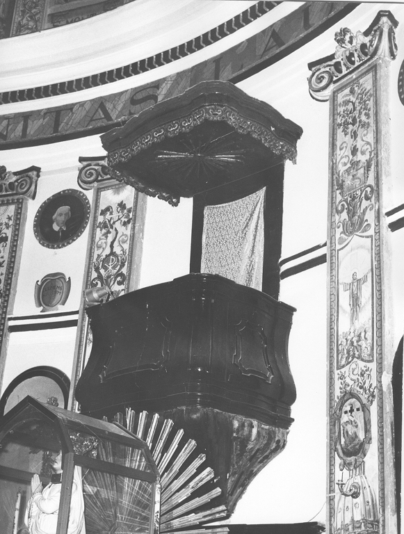 pulpito - ambito Italia centrale (seconda metà sec. XVIII)