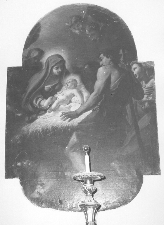 adorazione dei pastori (dipinto) di Grecolini Giovanni Antonio (sec. XVIII)