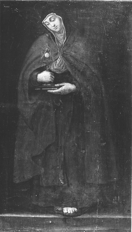 Santa Chiara (dipinto) - ambito umbro (prima metà sec. XVII)