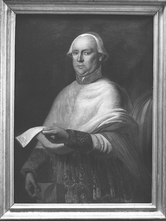 ritratto del cardinale Cappelletti (dipinto) - ambito romano (prima metà sec. XIX)