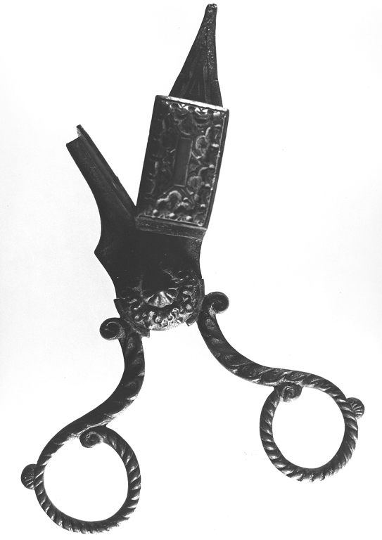 smoccolatoio di lucerna - ambito Italia centrale (sec. XIX)