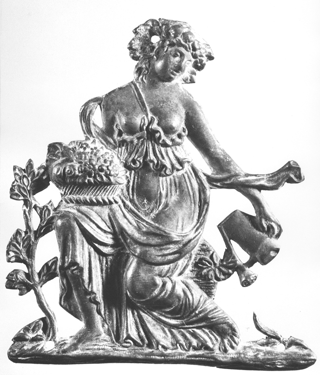 Abbondanza (placchetta) - ambito Italia centrale (sec. XIX)