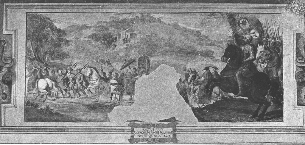 decorazione pittorica di Manenti Vincenzo (sec. XVII)