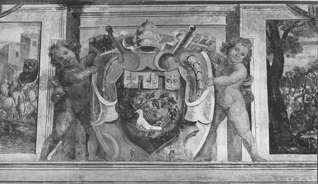 decorazione pittorica di Manenti Vincenzo (sec. XVII)
