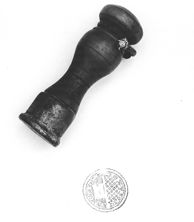 sigillo - ambito Italia centrale (secc. XVII/ XVIII)