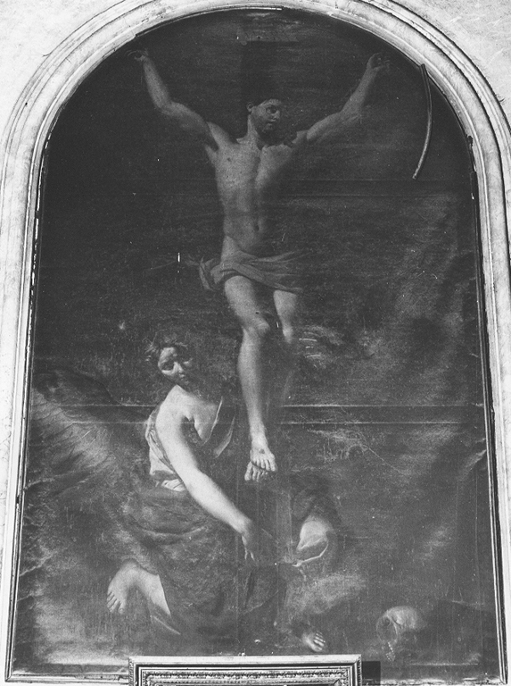 crocifissione (dipinto) di Gherardi Antonio (sec. XVIII)
