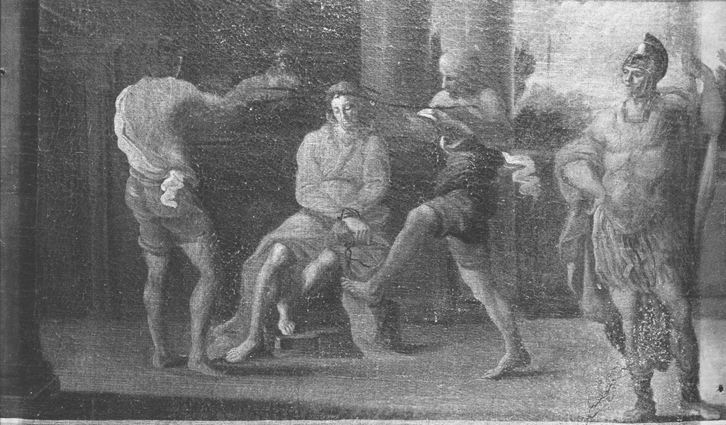 incoronazione di spine (dipinto) - ambito Italia centrale (sec. XVIII)