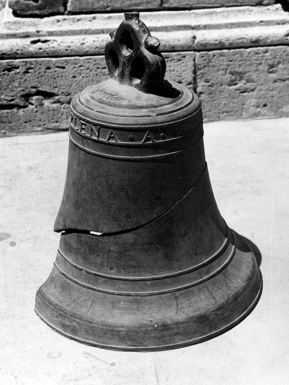 campana da chiesa - ambito laziale (sec. XVII)