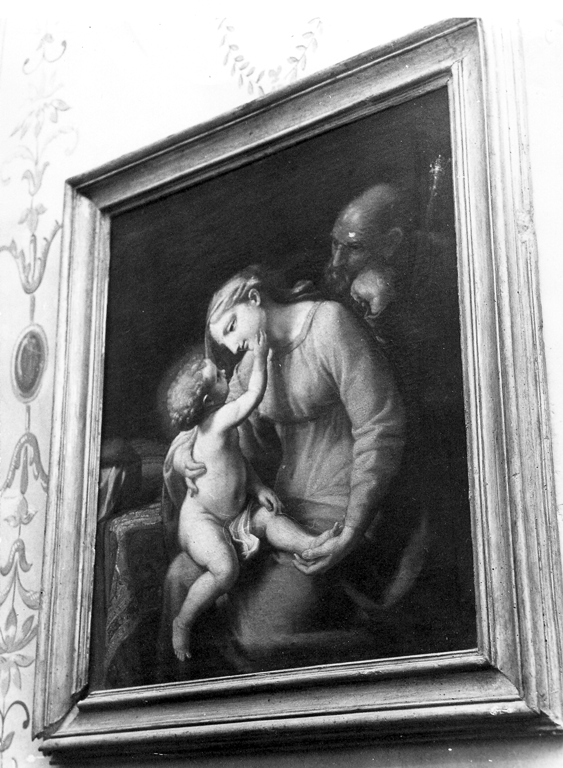 Sacra Famiglia (dipinto) - scuola romana (sec. XVIII)