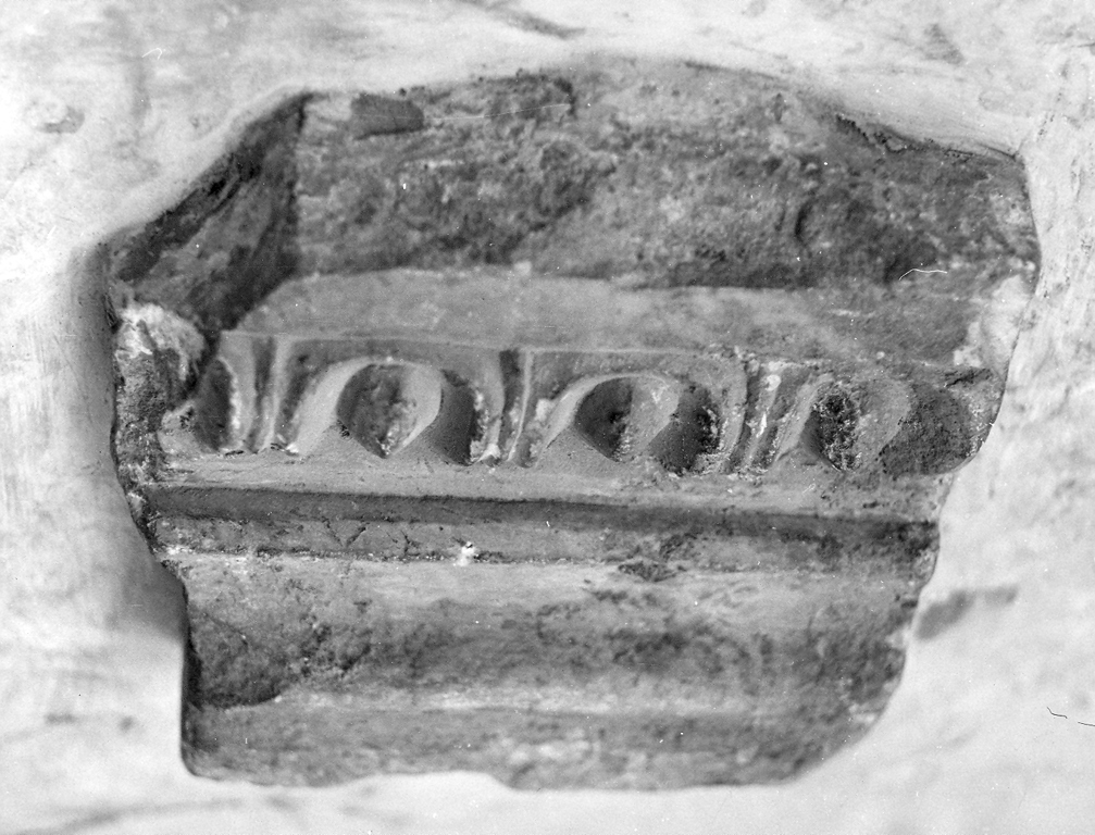 stipite, frammento - ambito tedesco (sec. XV)