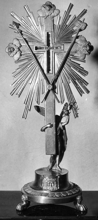 reliquiario - ambito laziale (prima metà sec. XIX)