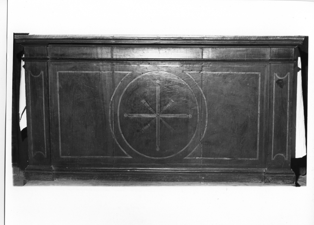 paliotto - a pannello piano - manifattura laziale (sec. XVII)