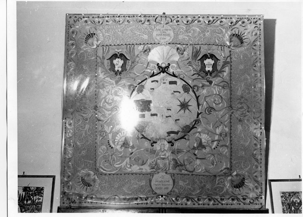 emblema - manifattura laziale (prima metà sec. XX)