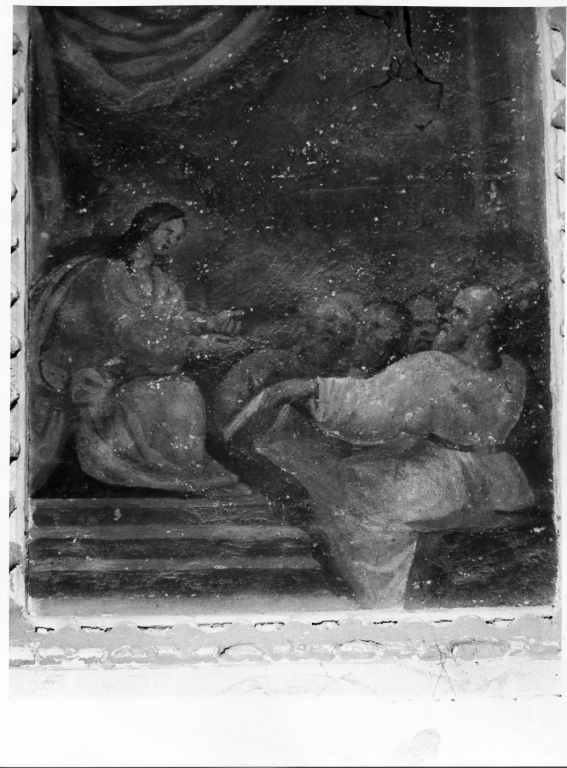 disputa di Gesù con i dottori nel tempio (dipinto, ciclo) - ambito laziale (sec. XVII)