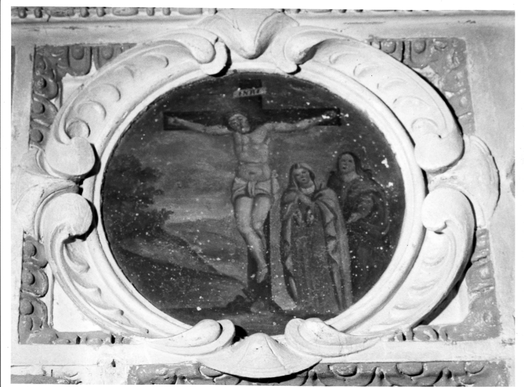 crocifissione (dipinto, ciclo) - ambito laziale (sec. XVII)