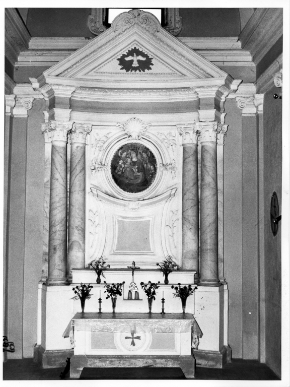 altare maggiore - ambito laziale (sec. XVIII)