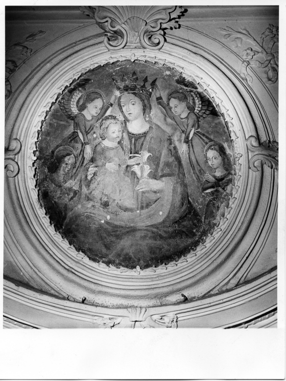 Madonna con Bambino e angeli (dipinto) - ambito umbro (fine sec. XV)