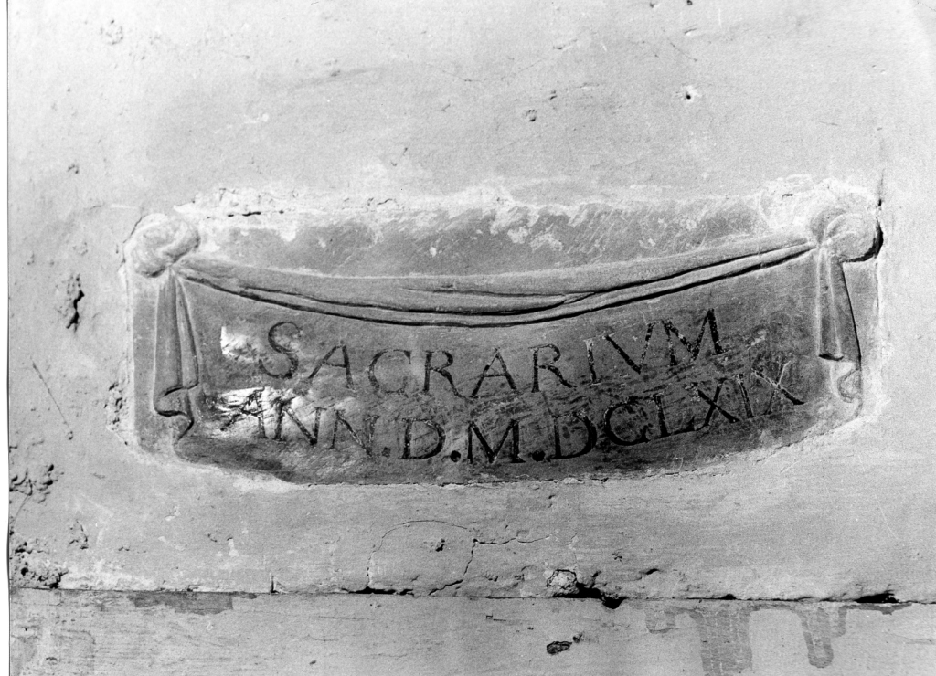 cartiglio - manifattura laziale (sec. XVII)