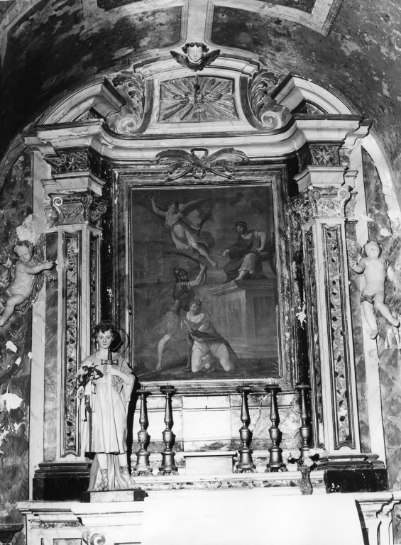 altare - manifattura laziale (sec. XIX)