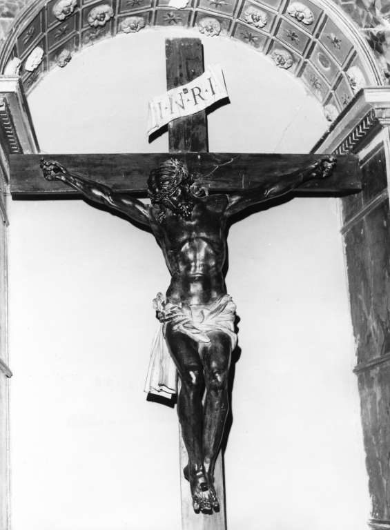 Cristo crocifisso (scultura) - ambito laziale (sec. XVIII)