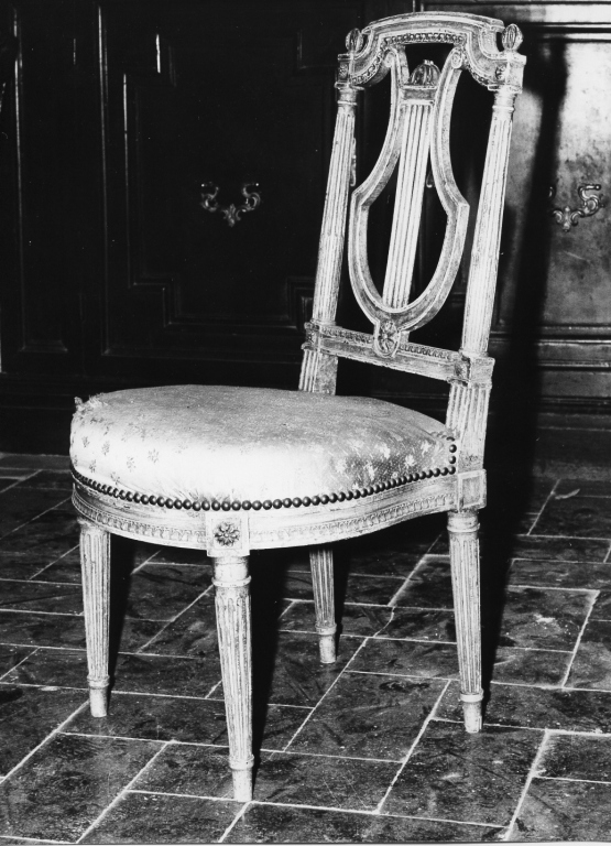 sedia - manifattura laziale (sec. XIX)