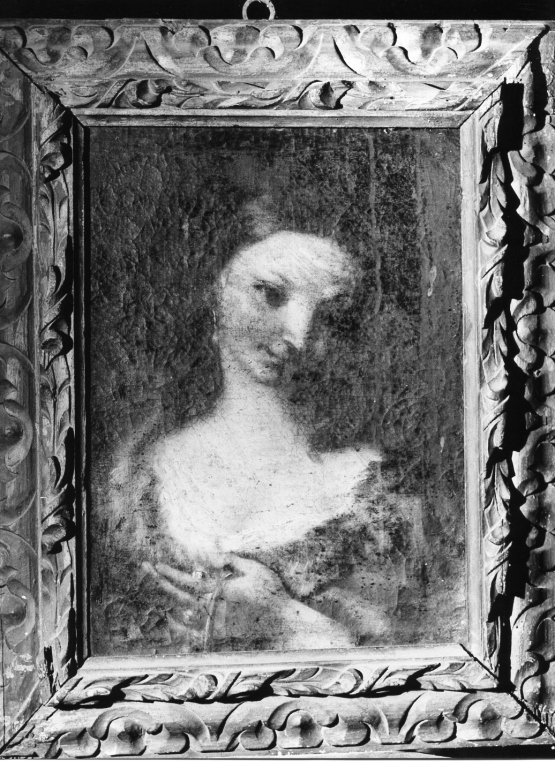ritratto di donna (dipinto) - ambito laziale (inizio sec. XVIII)