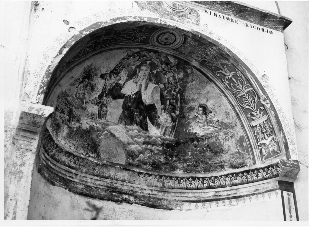 Cristo redentore benedicente (dipinto) - ambito laziale (inizio sec. XVI)