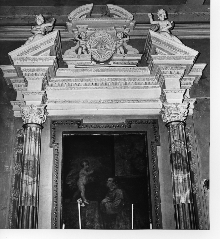 altare - a edicola - manifattura laziale (sec. XVIII)