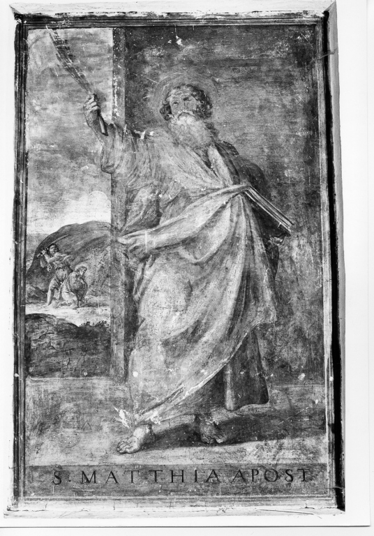 apostolo (dipinto) - ambito laziale (sec. XVII)