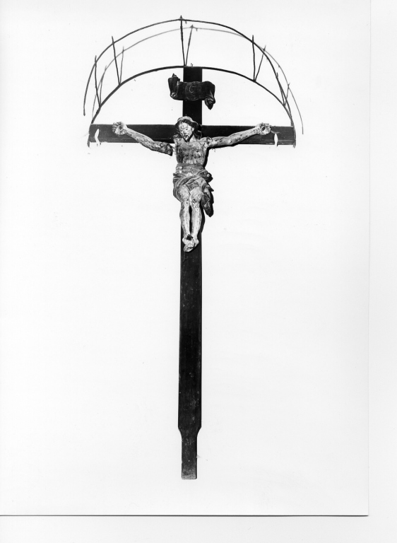 croce processionale - manifattura laziale (sec. XIX)