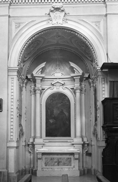 altare - a edicola - ambito laziale (sec. XVIII)