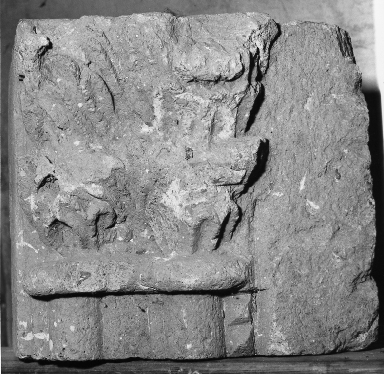mensola architettonica - ambito laziale (sec. XII)