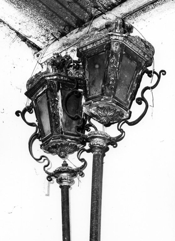 lanterna processionale - produzione laziale (sec. XVII)