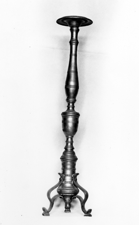 candeliere, serie - ambito laziale (sec. XIX)