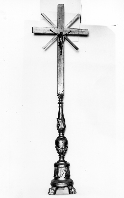 croce d'altare - produzione laziale (sec. XVIII)