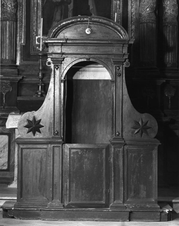 confessionale - produzione laziale (secc. XVII/ XVIII)