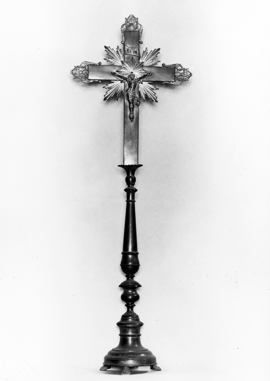 croce d'altare - ambito laziale (sec. XVIII)