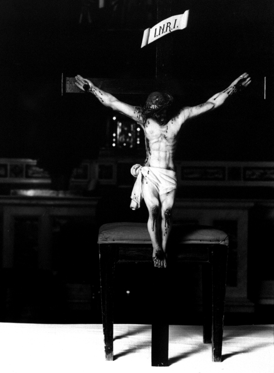 crocifisso - ambito viterbese (sec. XVIII, sec. XIX)