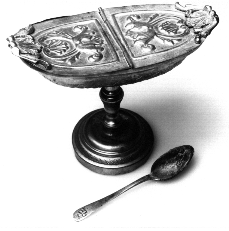 servizio per incensazione, insieme - ambito laziale (sec. XIX)