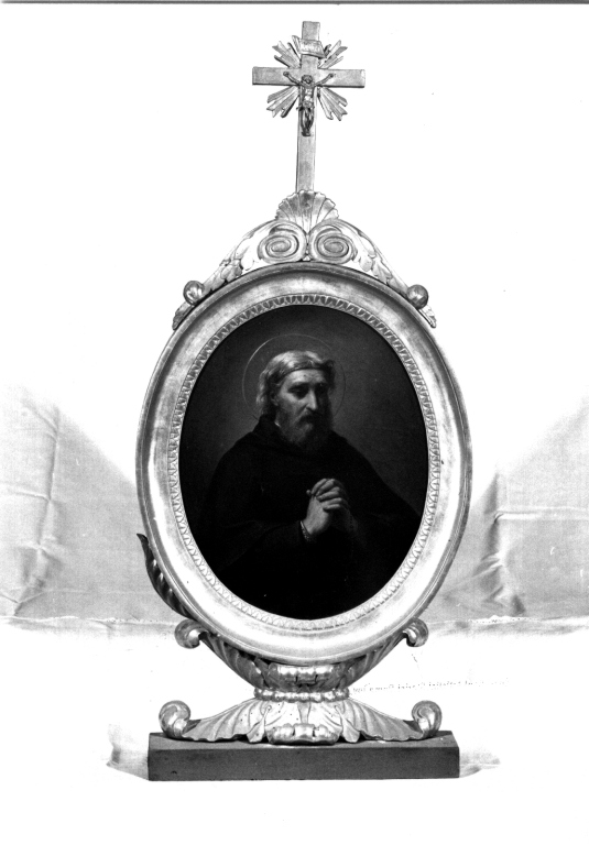 Sant'Agostino (dipinto) di Gagliardi Pietro (attribuito) (sec. XIX)