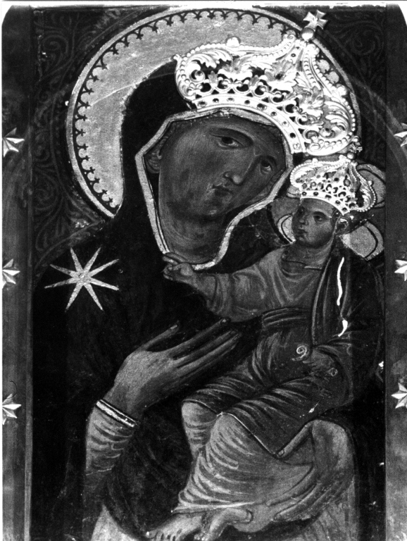 Madonna con Bambino (dipinto) - ambito senese (inizio sec. XIII)