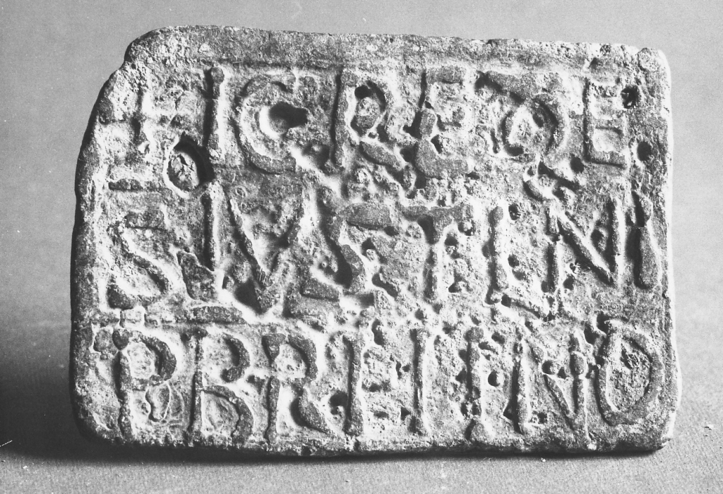 autentica di reliquia - ambito laziale (fine sec. XIII)