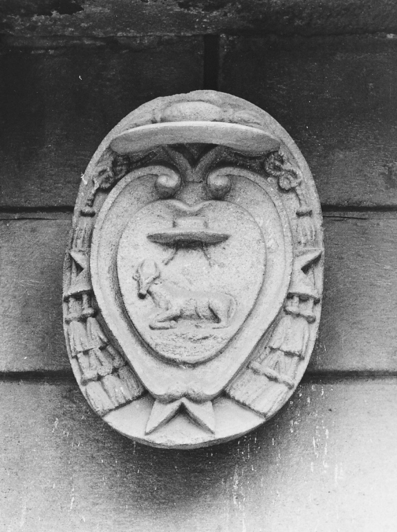 stemma di Benedetto Cappelletti (rilievo) - ambito laziale (sec. XIX)