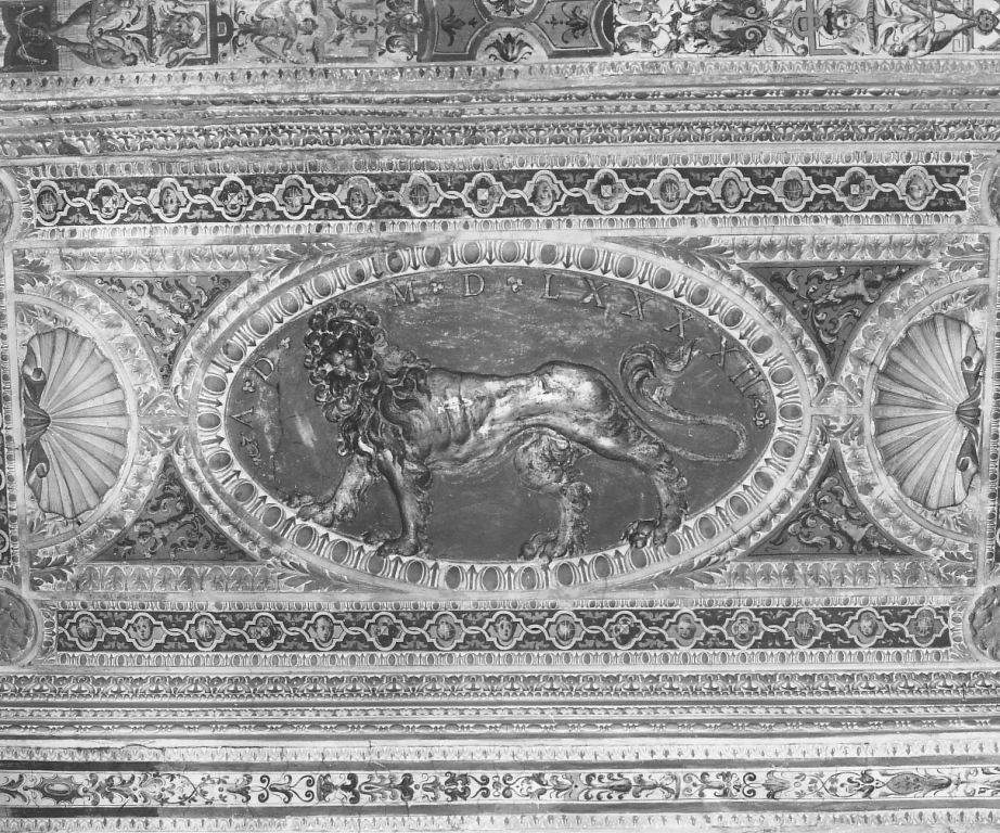 leone (dipinto) di Ligustri Tarquinio (sec. XVI)