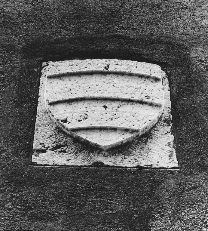 stemma della città di Sora (rilievo) - ambito laziale (fine/inizio secc. XIV/ XV)