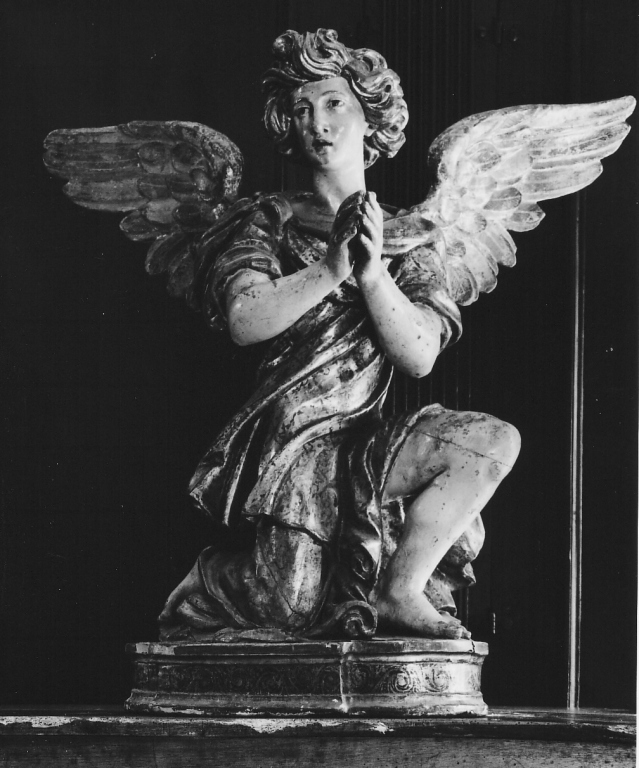 angeli adoranti (scultura) - ambito laziale (fine/inizio secc. XVIII/ XIX)