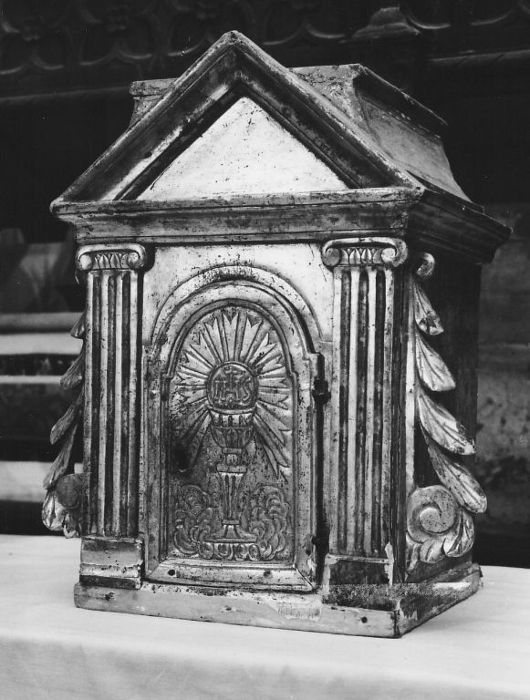 tabernacolo - a tempietto - ambito laziale (sec. XVIII)