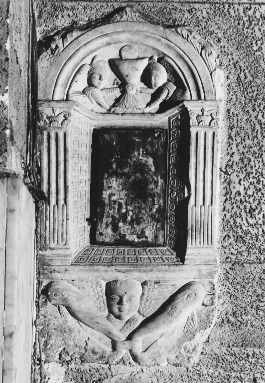 tabernacolo - a tempietto - ambito laziale (sec. XVI)