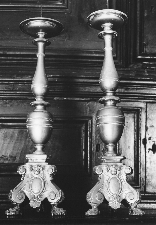 candeliere - ambito laziale (sec. XVII)